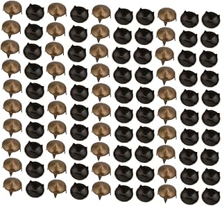 New Lon0167 200pcs 8mm Pointed Design Paper Brad Bronze Tone for Scrapbooking DIY Craft(200 stÃ¼cke 8mm Spitze Design Papier Brad Bronze Ton fÃ¼r Scrapbooking DIY Handwerk