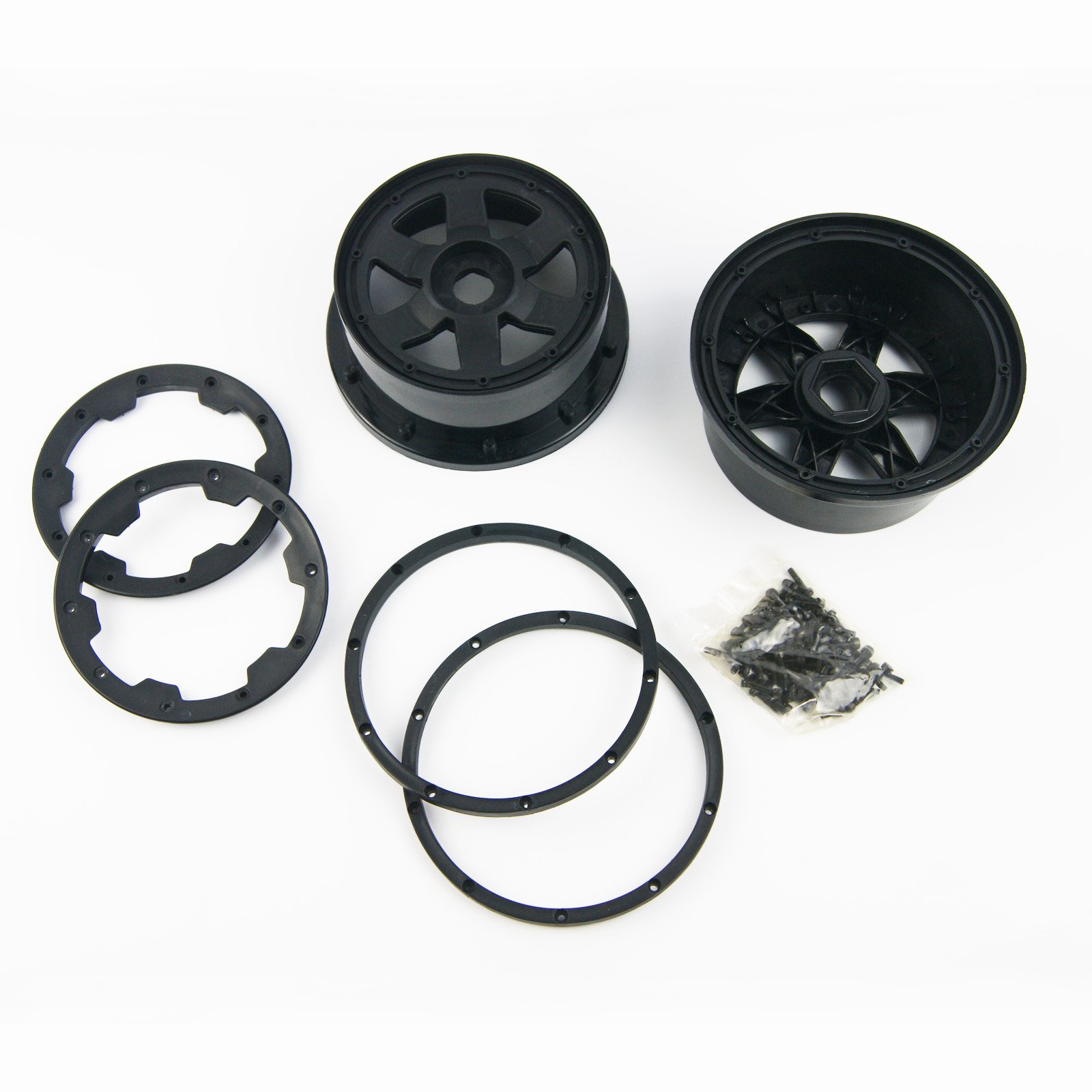 TITRACING Front Wheel for hpi rovan kingmotor baja 5b 5t 5sc Buggy