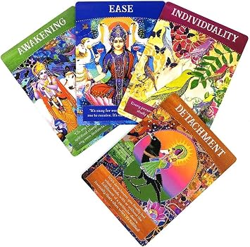 Divine Abundance Oracle Cards Fortune-Telling 52 PCS Full English Divination Cards, Family Gatherings, Entertainment Parties Gifts for Beginners, Expert Readers(English Edition)