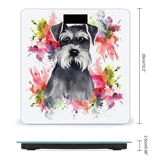 Báscula Digital Schnauzer para Peso Corporal, 400 lb, Pantalla LED miniatura 2