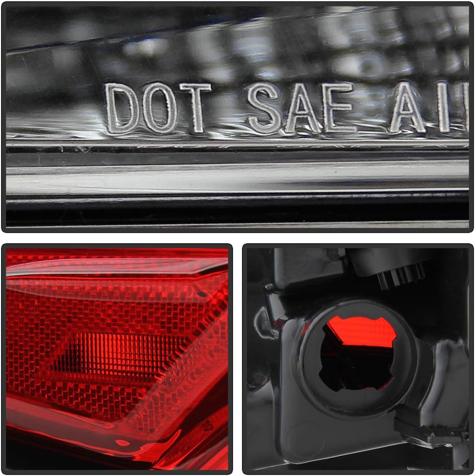 ACANII - For [Japan Built 4-Door Sedan Model Only] 2020-2021 Toyota Corolla Outer Tail Lights Lamps Pair Set Left+Right