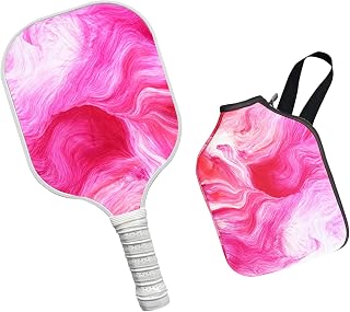 Raquetas de pepinillo, equipo de palas de pepinillo de fibra de vidrio, pala ligera de pepinillo, paletas de pepinillo para principiantes, incluye funda protectora para principiantes