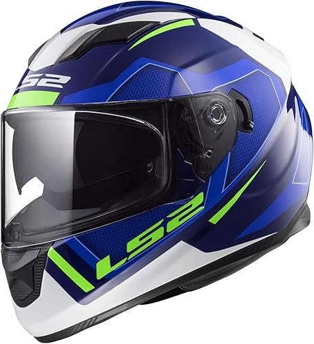 Vista 4 de LS2 Helmets - Casco integral Stream Street Negro -,negro rojo,Verde Fallout,Mate negro,Camaleón Serpiente,Speed Demon,Blanco,Glow Blue Hashtag,Ninja
