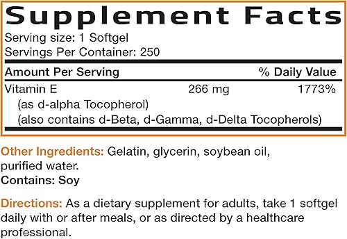 Miniatura 8 de Compuestos Bronson con vitamina E natural 400 I.U. (D-Alpha Tocoferol), 1