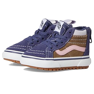 Vans Kids MTEtm SK8 Hi(r) Zip (Infant/Toddler) Kids Shoes Vintage Gothic Grape