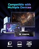 Acer Predator GM7000 Gaming SSD 2 to - Jusqu’à 7400 Mo/s en Lecture - M.2 2280 NVMe PCIe Gen4 avec Cache DRAM, SSD Interne pour Ordinateur Portable et de Bureau - Compatible PS5 - 6