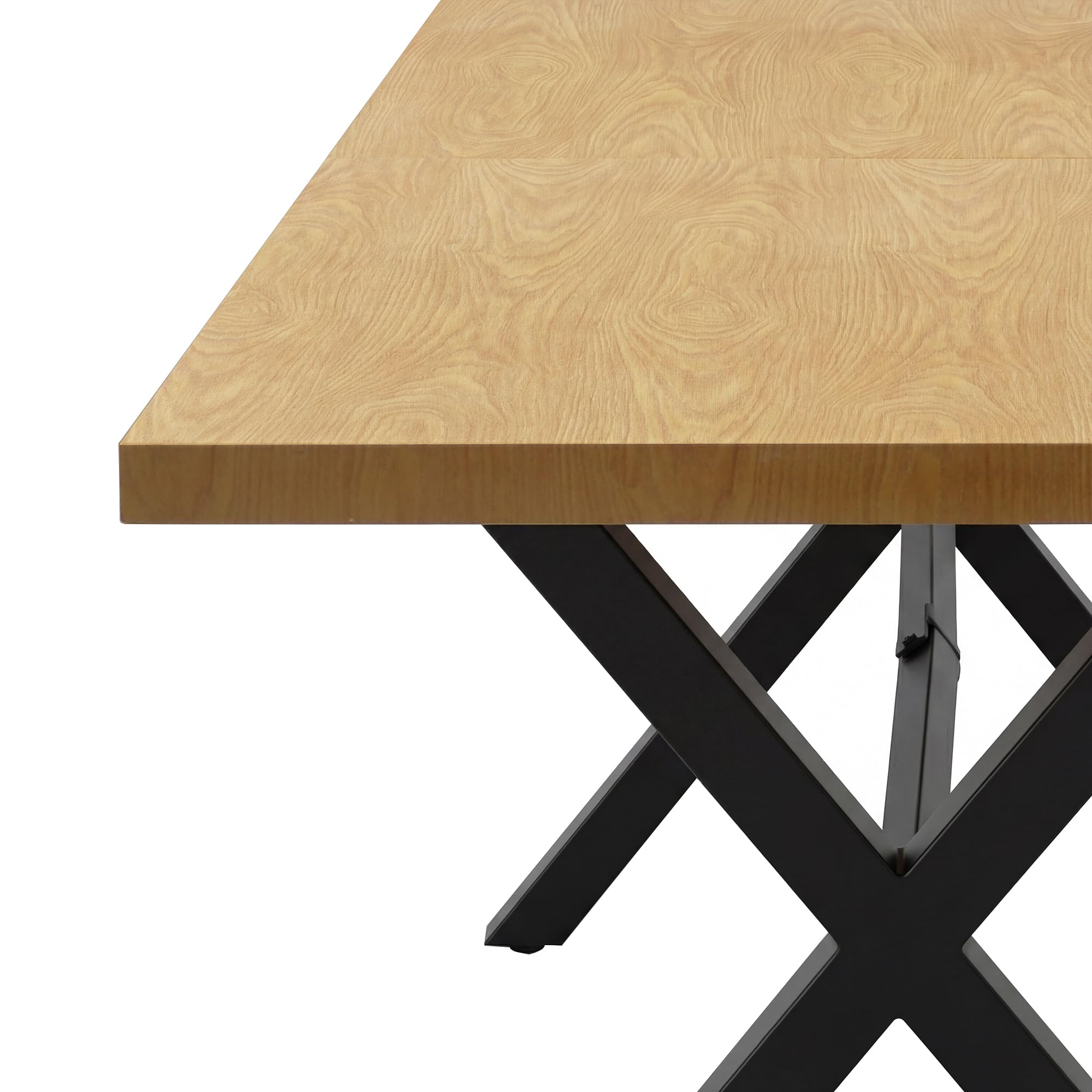 Moderno set da pranzo per esterni, set da giardino in rattan, per il tempo libero e la riunione per più persone, struttura in ferro, intrecciato, cuscino incluso.