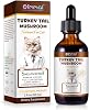 Turkey Tail Mushroom for Cats,Turkey Tail Mushroom Liquid Extract for Immune & Digestive, Joint, Energy,Cat Mushrooms Drop with Turmeric & Probiotic,Faster Absorption- 60ml