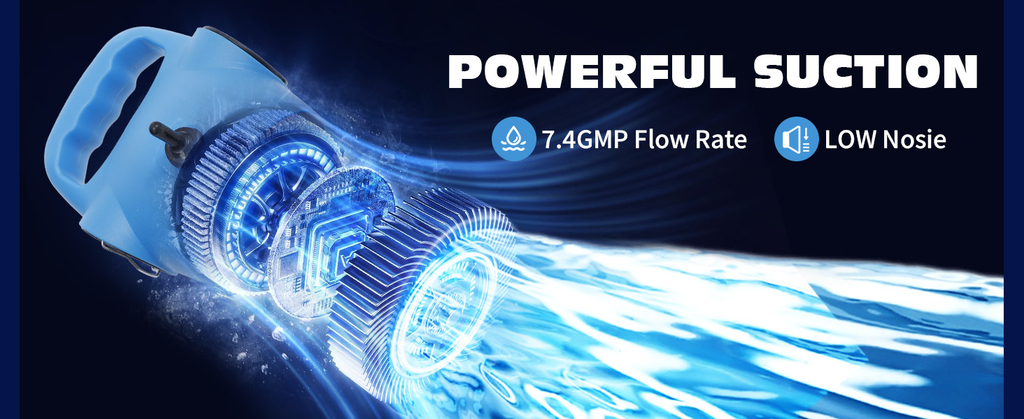 Image of Electric Drum Pump with120V AC /12V DC Power, 55 Gallon Drum Pump Electric, Built-in 2-Inch Bung Adapter, 5 GPM Flow Rate,Telescoping Suction Tube 34 inch to 49 inch Suitable for Diesel, DEF, Water, Antifreeze