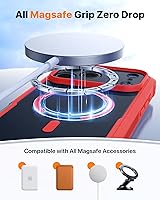 Vista 125 de Diaclara - Funda diseñada para iPhone 15 Plus de 6.7 pulgadas, transparente, cuerpo completo, con protector de pantalla, resistente de protección