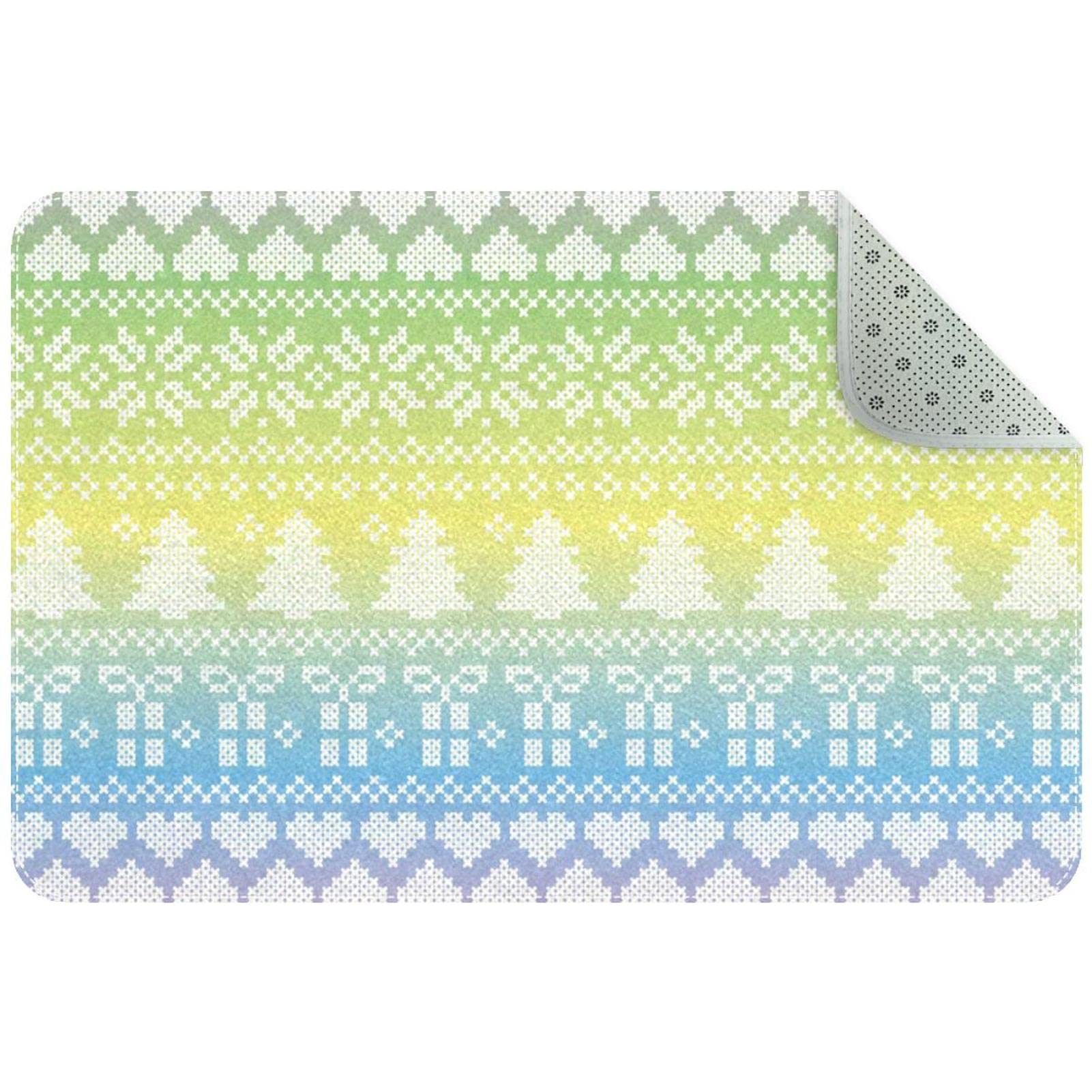 Grattoir à chaussures paillasson intérieur lavable et tapis de porte