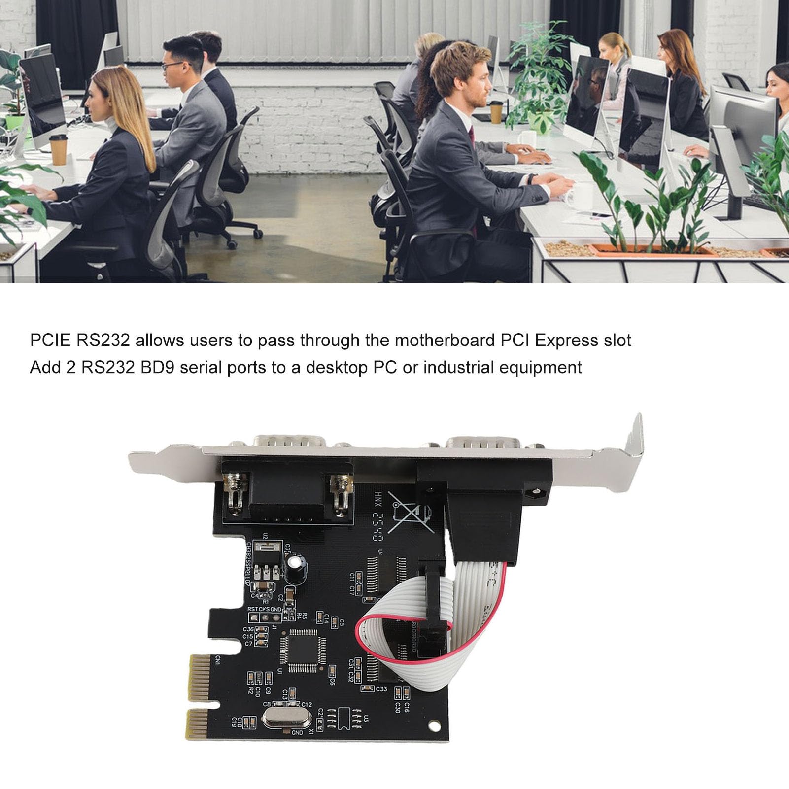Interface PCI-1901A 拡張カード Amazon.com: PCIE 2 Port Serial Expansion Card, RS 232 DB9 Serial