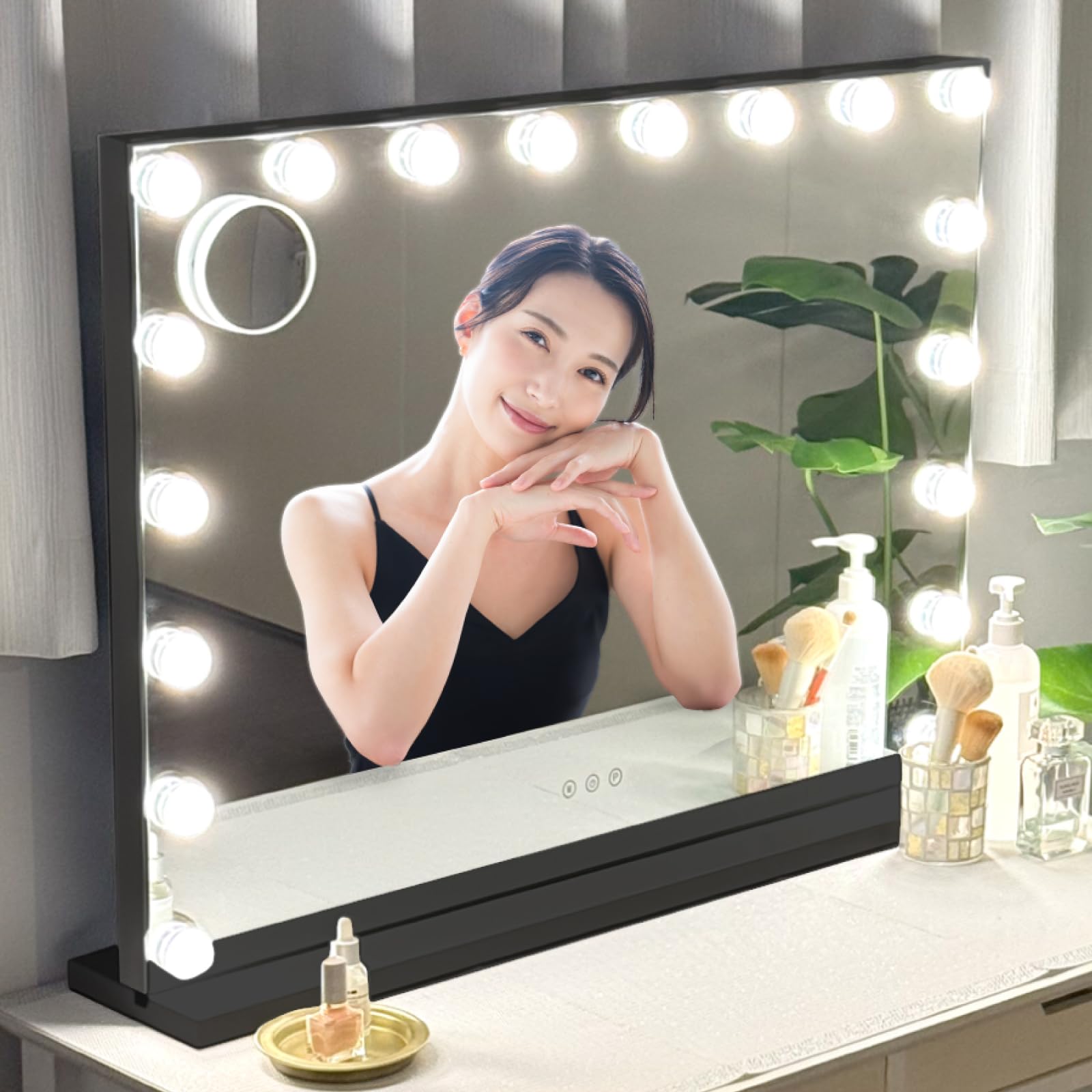 Amazon.co.jp: [LINOLUNA] 女優ミラー【美容コンサルタント監修】 大型