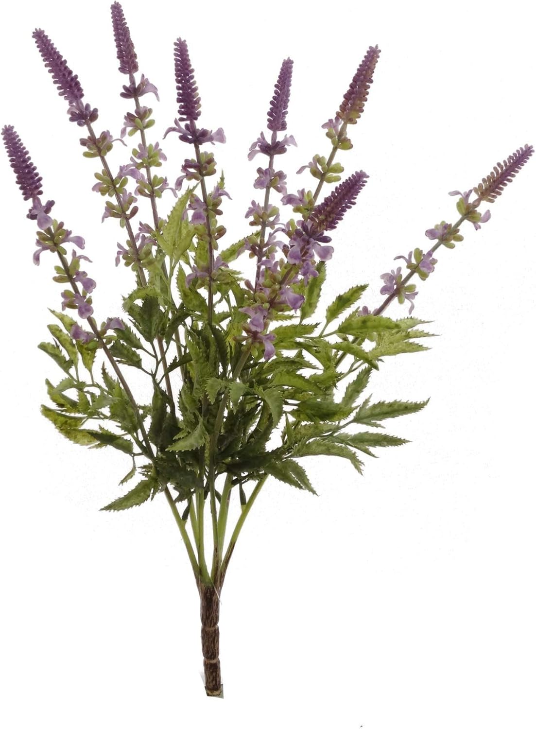18" Artificial Lavender Bush, Pack of 12 Each with 8