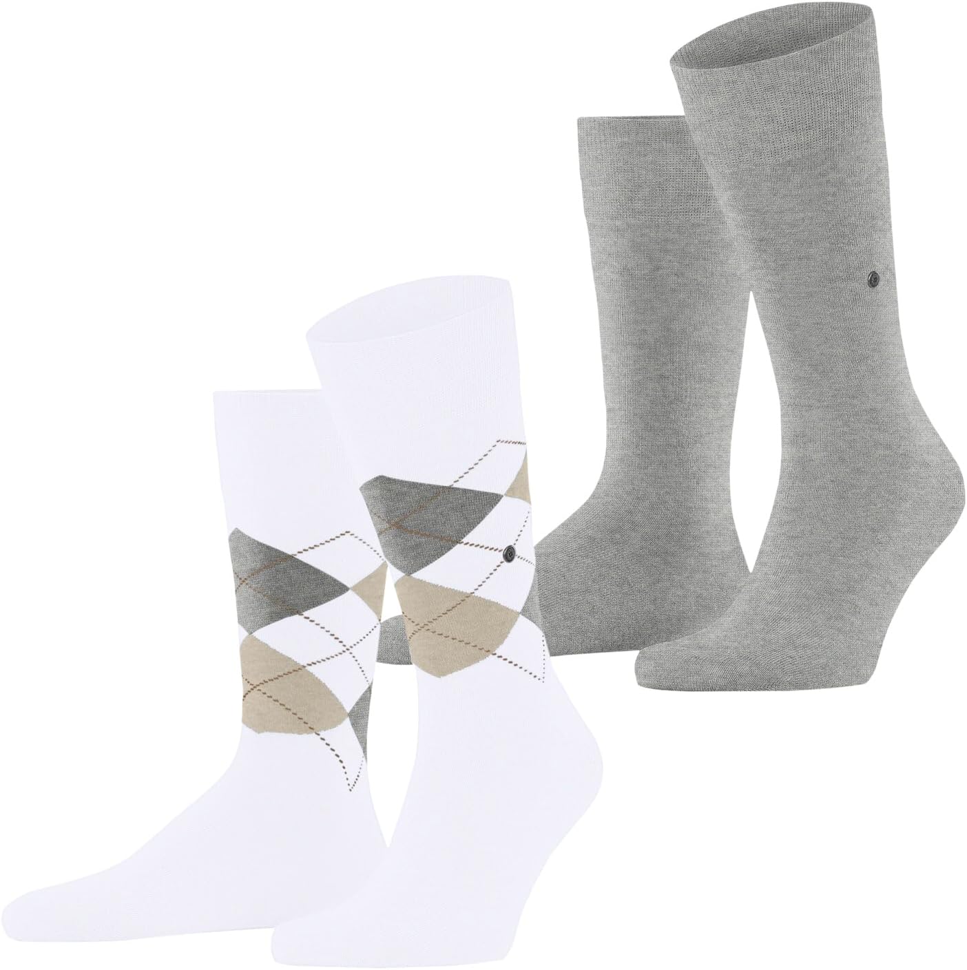 Calze uomo cotone grosso grigio melange - Ex-Aequo