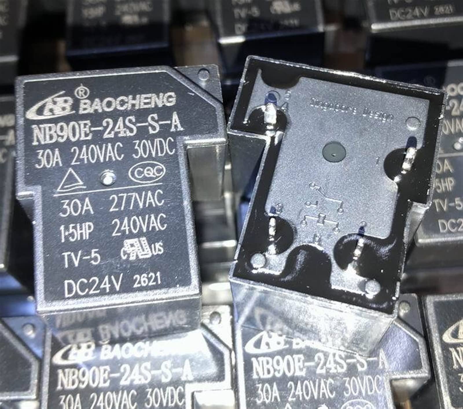 CSKWLLNBC New NB90E-12S-S-A ; NB90E-24S-S-A Relay 4pins(NB90E-24S-S-A 24V)