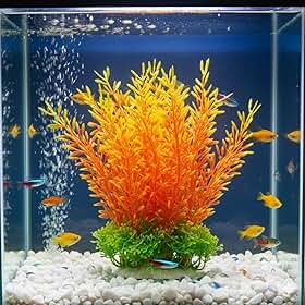 Planta Artificial Decorativa Para Aquário 20cm