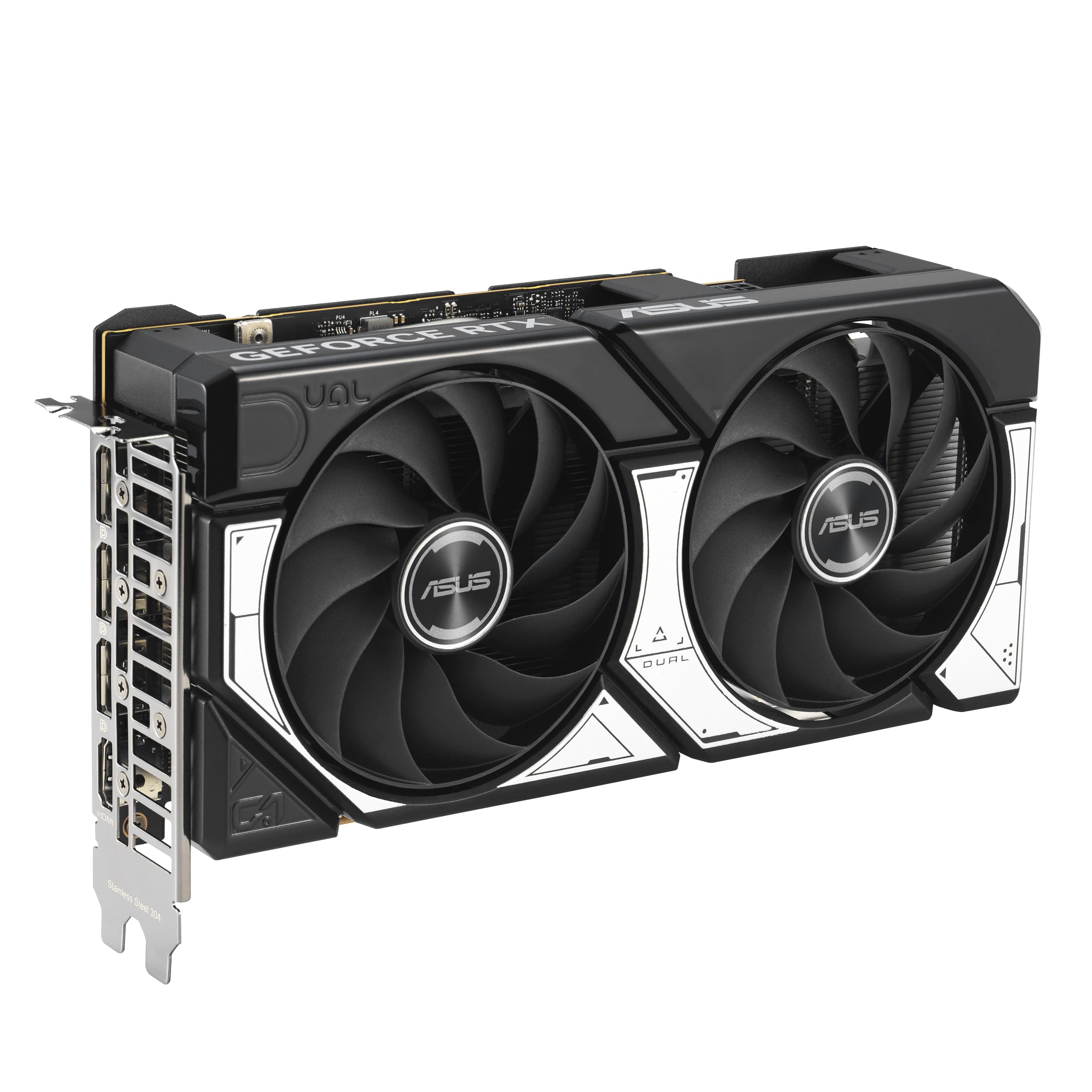 ASUS Dual GeForce RTX™ 5060 8GB GDDR7 OC Edition (PCIe 5.0, 8GB GDDR7, DLSS 4, HDMI 2.1b, DisplayPort 2.1b, 2.5-Slot Design, Axial-tech Fan Design, 0dB Technology, and More)