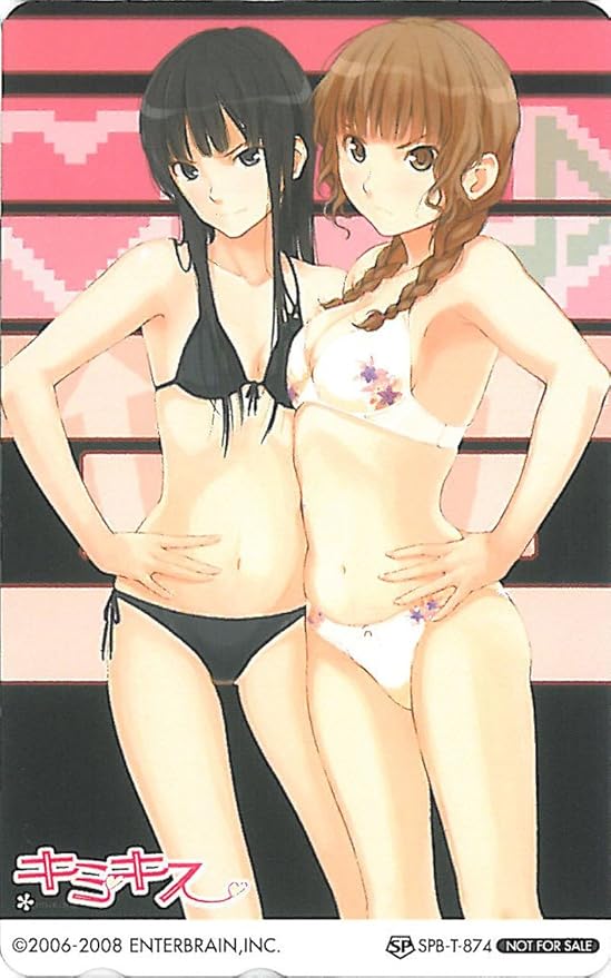 Amazon テレホンカード テレカ キミキス 水澤摩央 二見瑛理子 エンターブレイン アニメ 萌えグッズ 通販