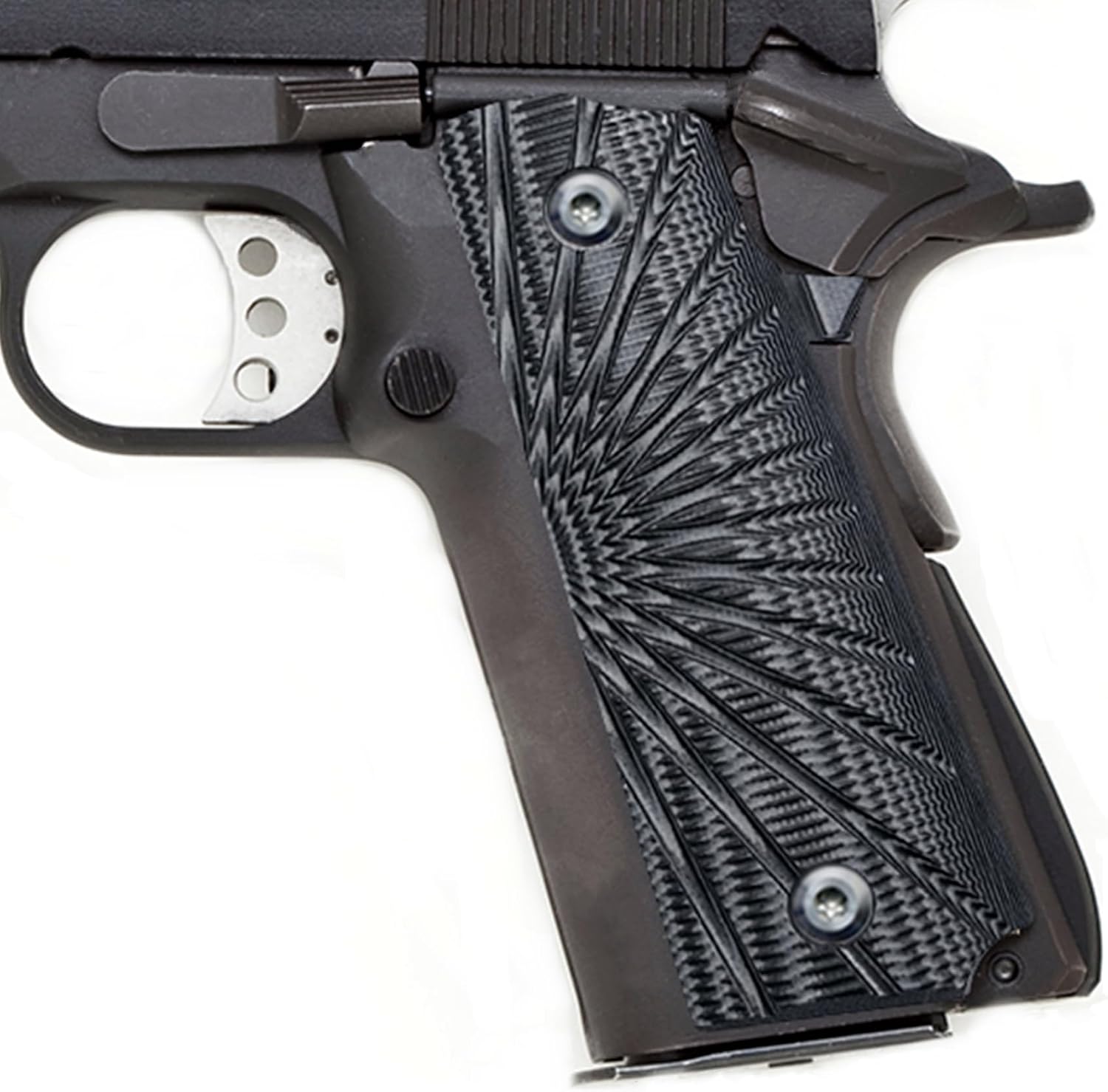 Guuun G10 Grip for para Ordnance 1911 P14-45 Grips with Starburst Texture for Optimal Hand-Feel Unparalleled Style