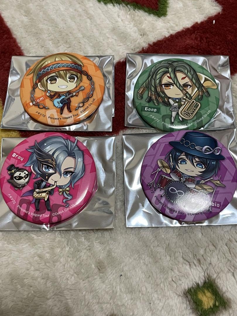 Amazon.co.jp: メギド72 コンサート メギコン 缶バッジ 4種