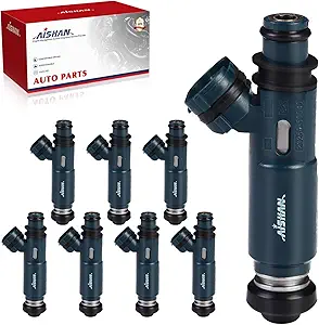 AISHAN 8-Pack Fuel Injectors Compatible with Toyota/Lexus 4.7L V8