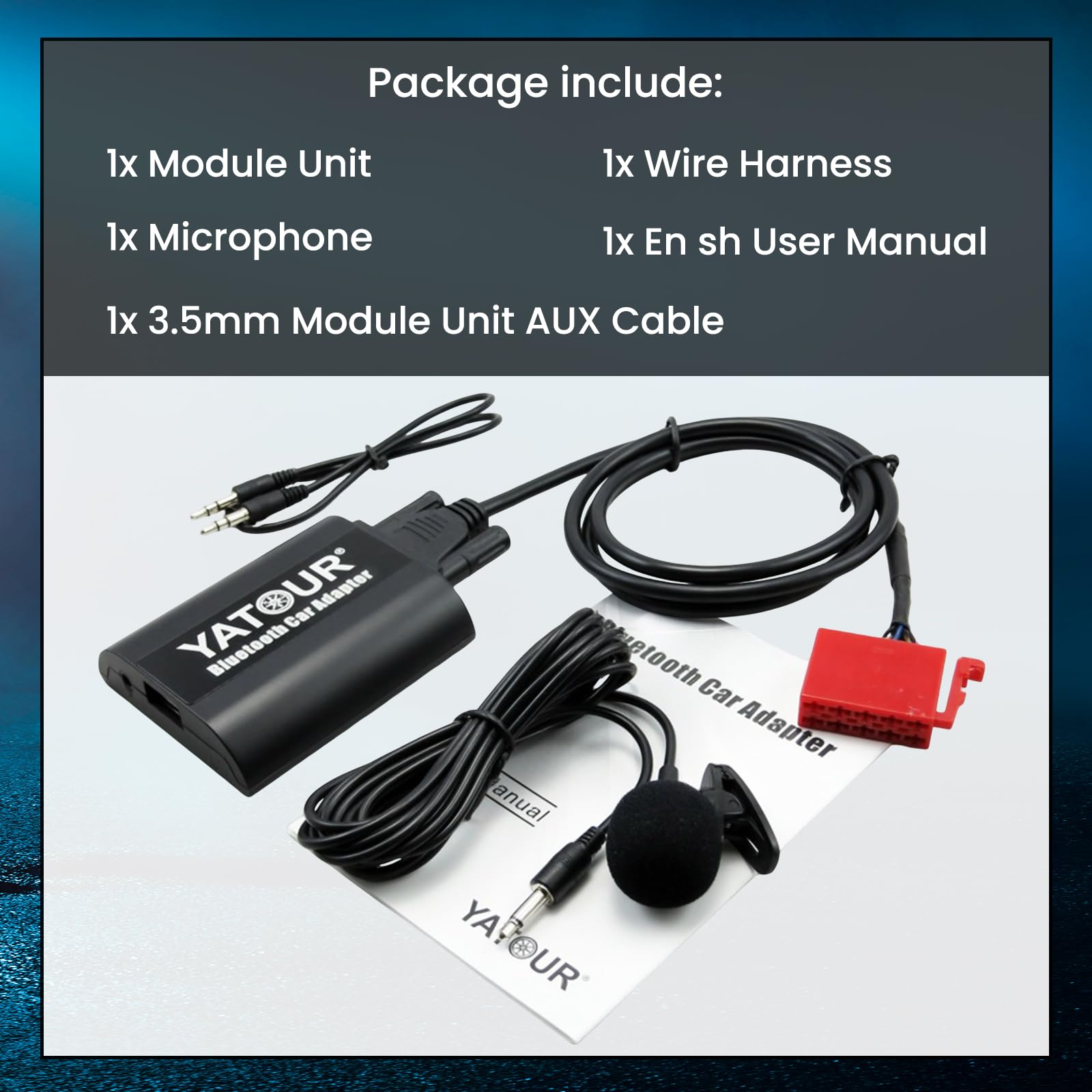 Amazon.com: MB Car Bluetoot-h Adapter, Digital Car Stereo Aux