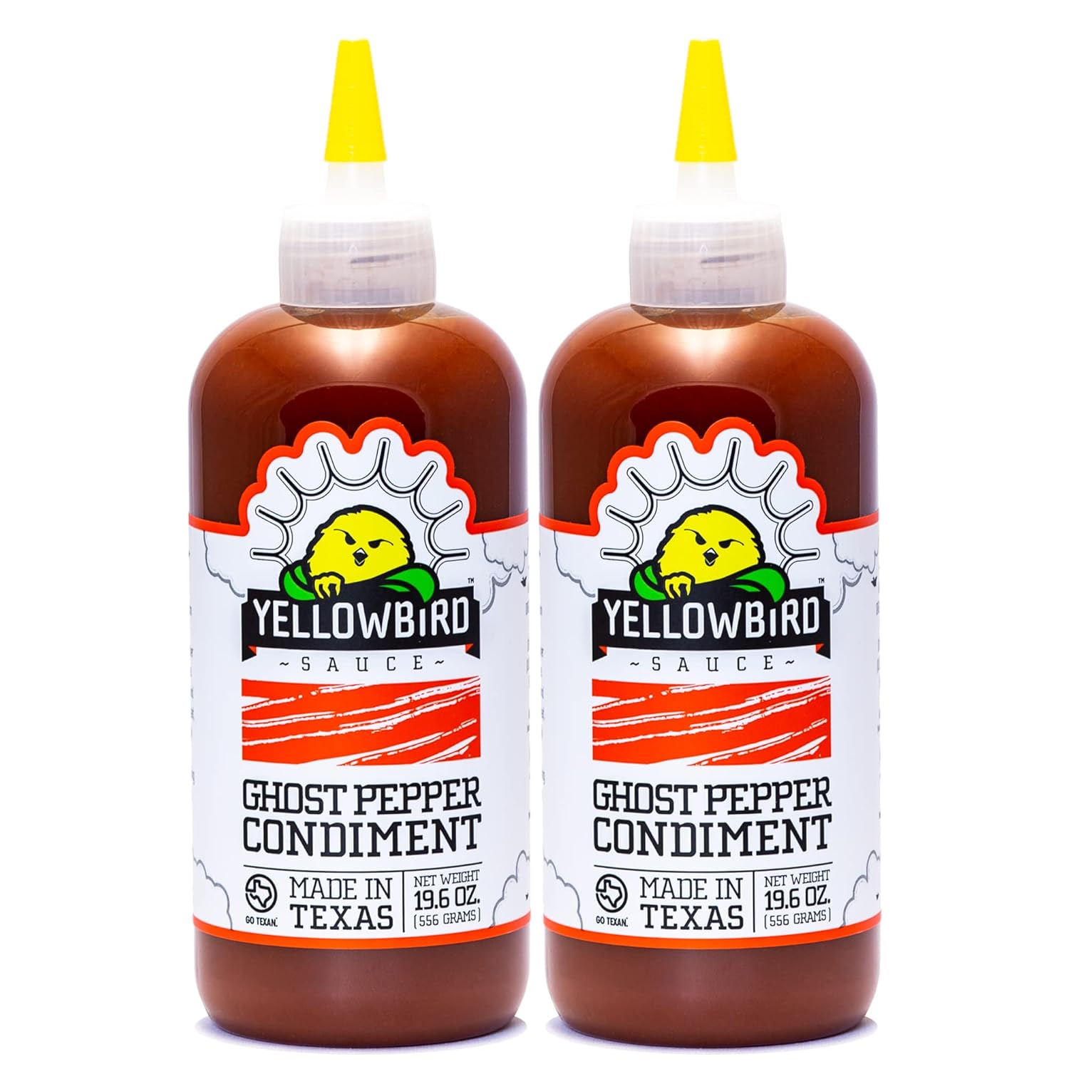 Ghost Pepper Hot Sauce by Yellowbird Hot & Smoky Hot