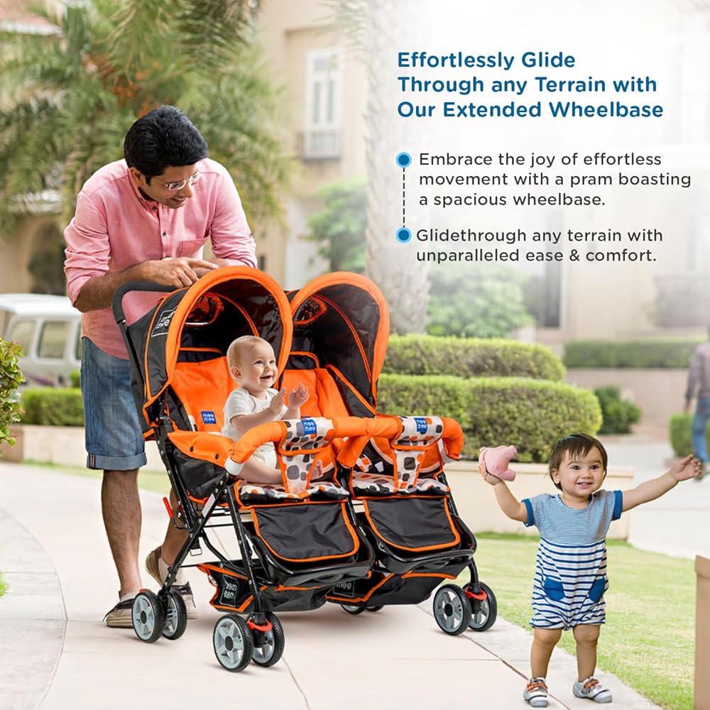 Mee Mee Twin Buggy Baby Stroller Pram Easy Singapore Ubuy