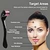 Derma Roller 540 Titanium Needles For Acne Scars, Face Facial Wrinkles Hair Loss Stretch Marks Hair Operation Scars Regrowth Micro Needles Professional Micro needling Derma Needling (1mm)