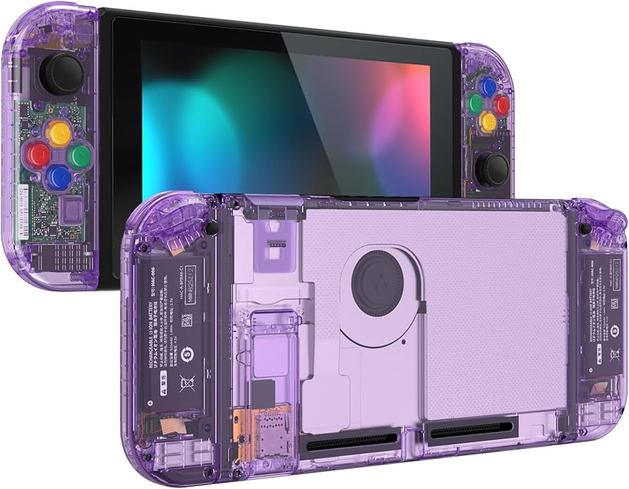 Amazon.co.jp: eXtremeRate Switch対応用カスタムDIY交換シェルや