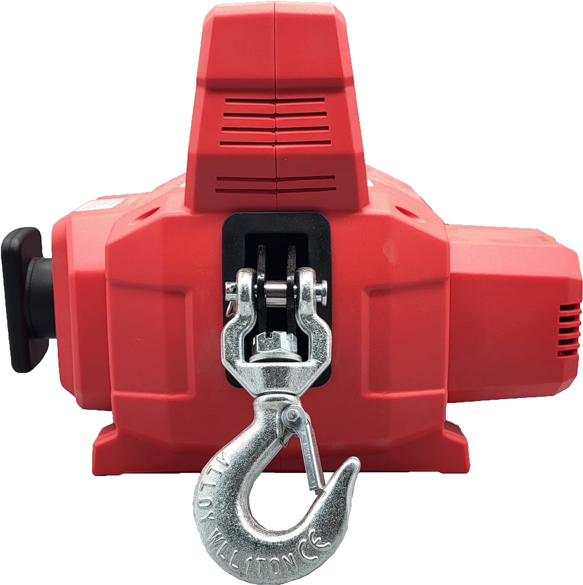 Berger & Schröter - Verricello Elettrico Portatile a Batteria per Batteria da 18 V, 454 kg, 550 W, Cavo da 12 m, Telecomando Senza Fili, verricello Motore, verricello