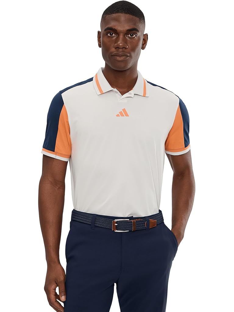 White adidas Beyond Vent Twistknit Polo Shirt