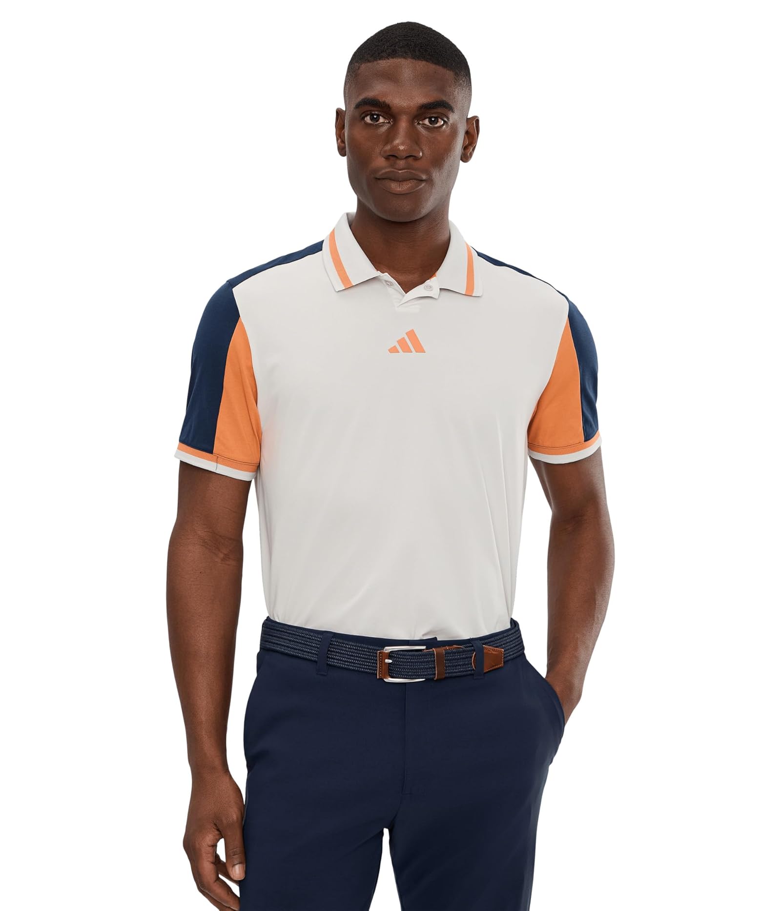 Mans Shirts - Tops adidas Golf Beyond Vent Twistknit Polo Shirt 29990₽