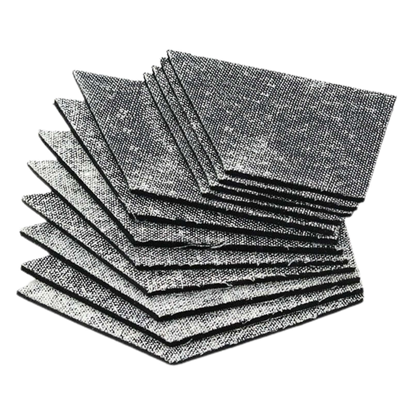 Perfeclan 12x Revêtements de Coussin de Table de Billard, Revêtements en Caoutchouc de Remplacement Facile à Nettoyer, Coussin Antidérapant en Caoutchouc pour D