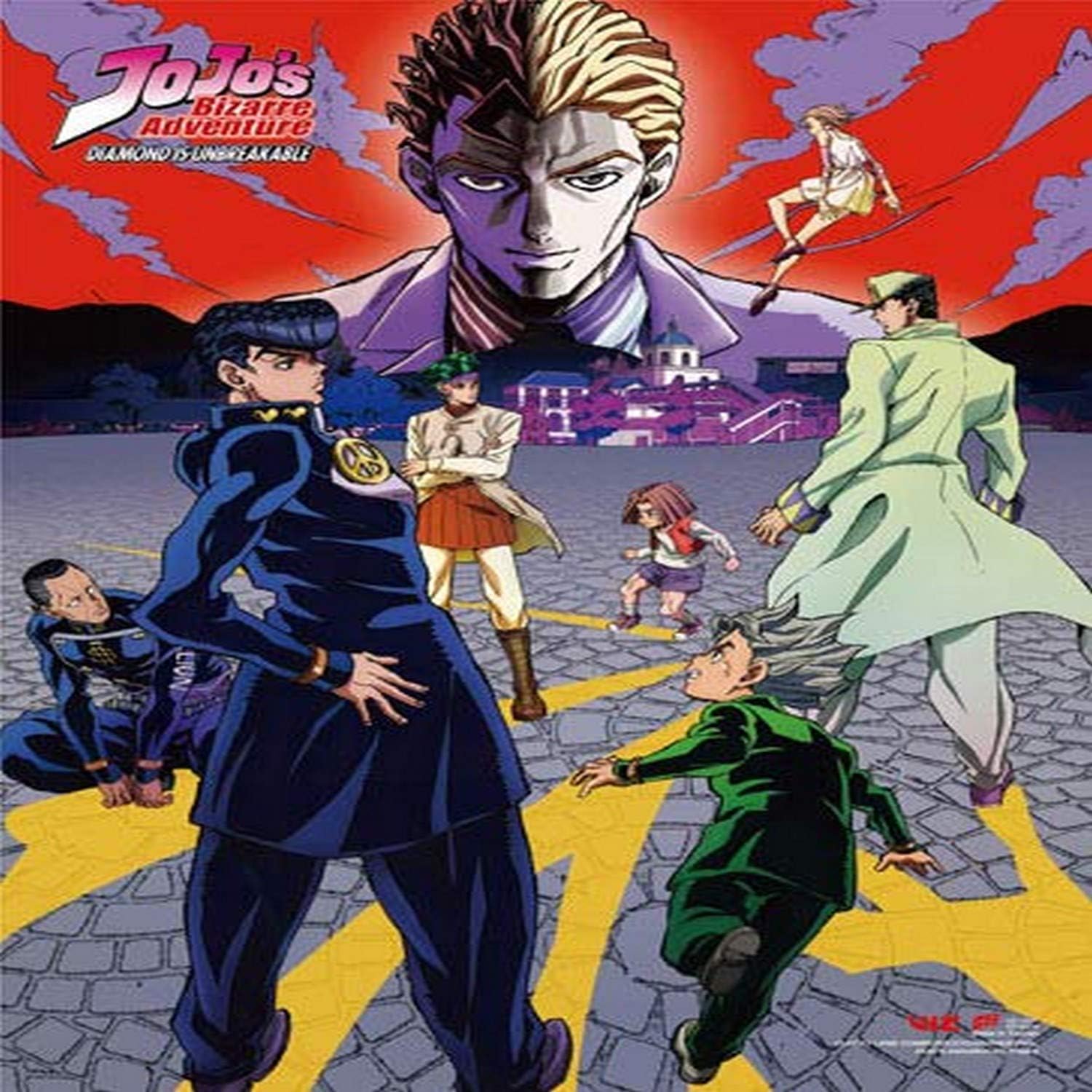 Great Eastern Entertainment JoJo-S3 Key Art Wall Scroll, Multi-Color