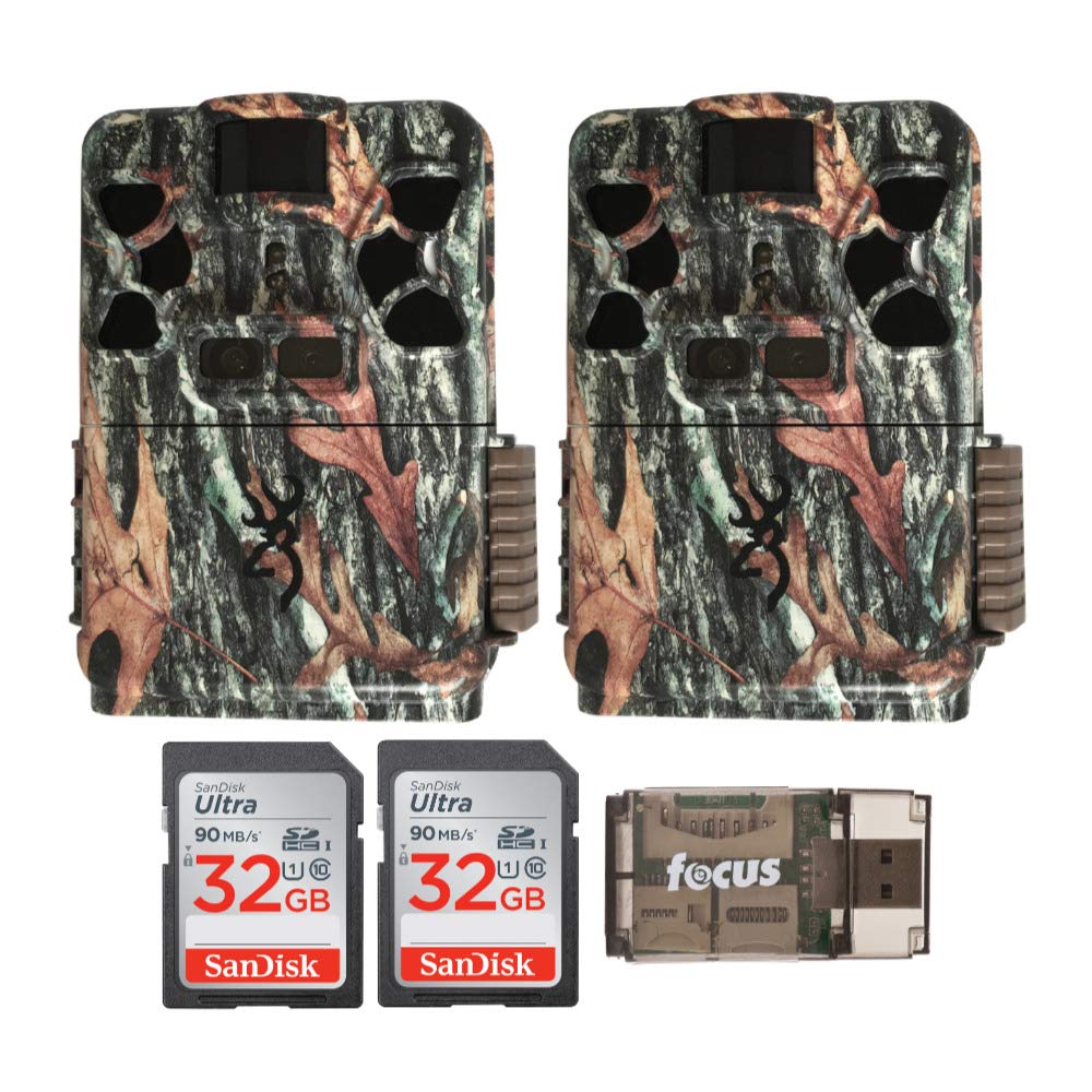 Amazon.com: Browning Trail Cameras 24MP Dual Lens Recon Force Patriot Trail  Camera (2-Pack) with 32GB SD Cards and Reader Bundle (5 Items) : Sports &  Outdoors