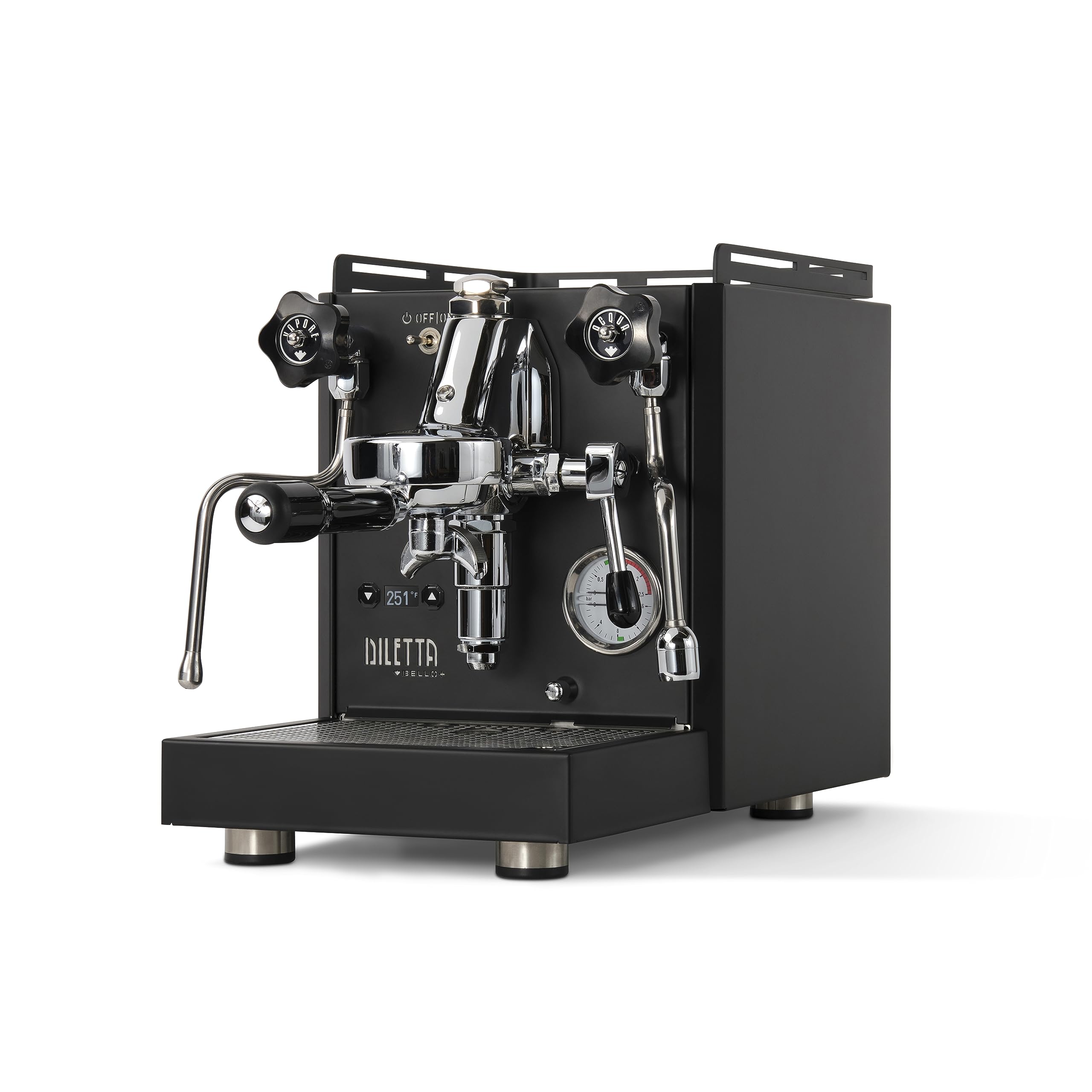 Diletta Bello+ Espresso Machine (Black)