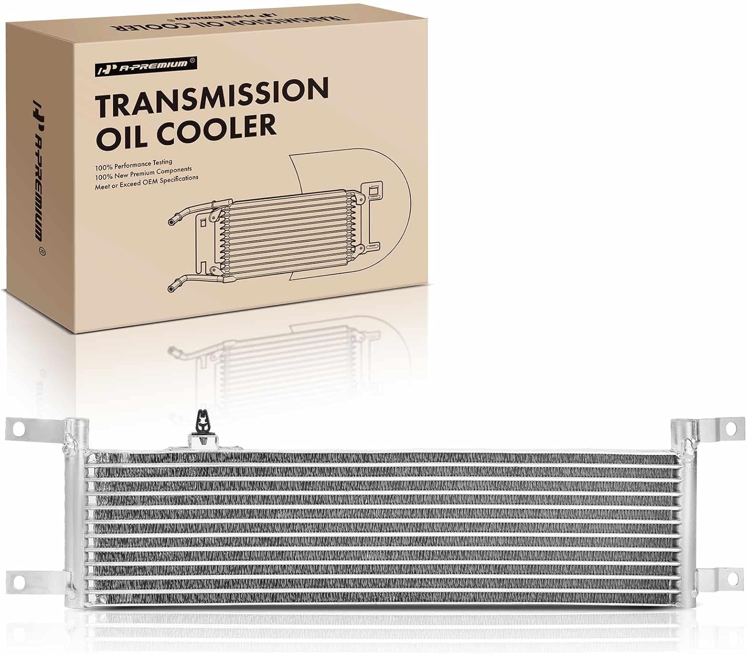 A-Premium Transmission Oil Cooler Compatible with Cadillac SRX 2004-2009, STS 2005-2011, 3.6L 4.6L