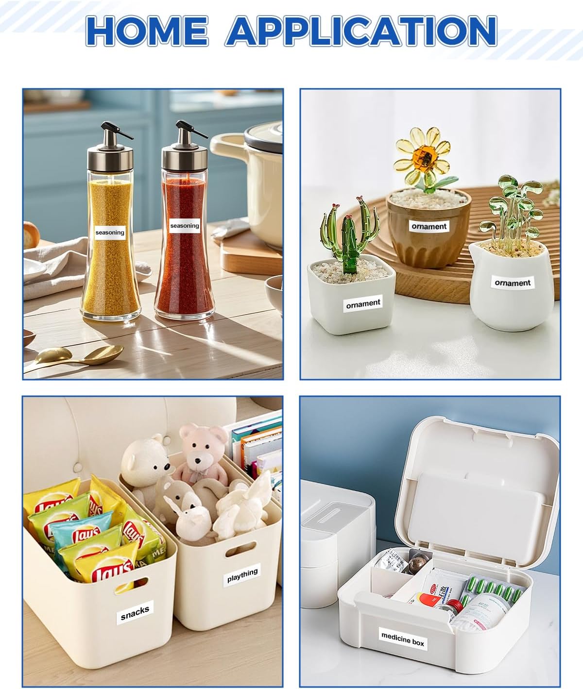 Tze 24mm 0.94" Laminated White Tape Compatible for Brother Tze-251 Tz-251 Tze251 PTouch Tape Tz 24mm 1" Black on White for PTD600 PTD610BT PTP710BT PTP750W PTE550W Label Maker, 3-Pack - Image 5