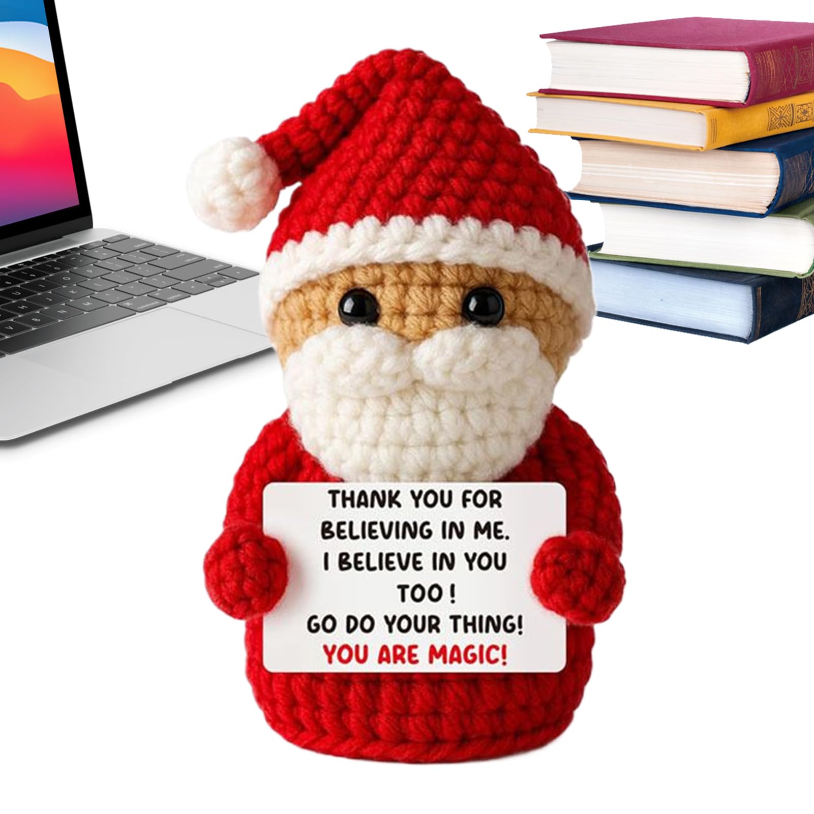 Crochet Doll - Christmas Toys Knitting Patterns, Holiday Character Doll, Adorable Festive Presents Idea, Soft Knitted Toy Design, Premium Holiday Decoration, Crochet Ornament for Family Friends Kids