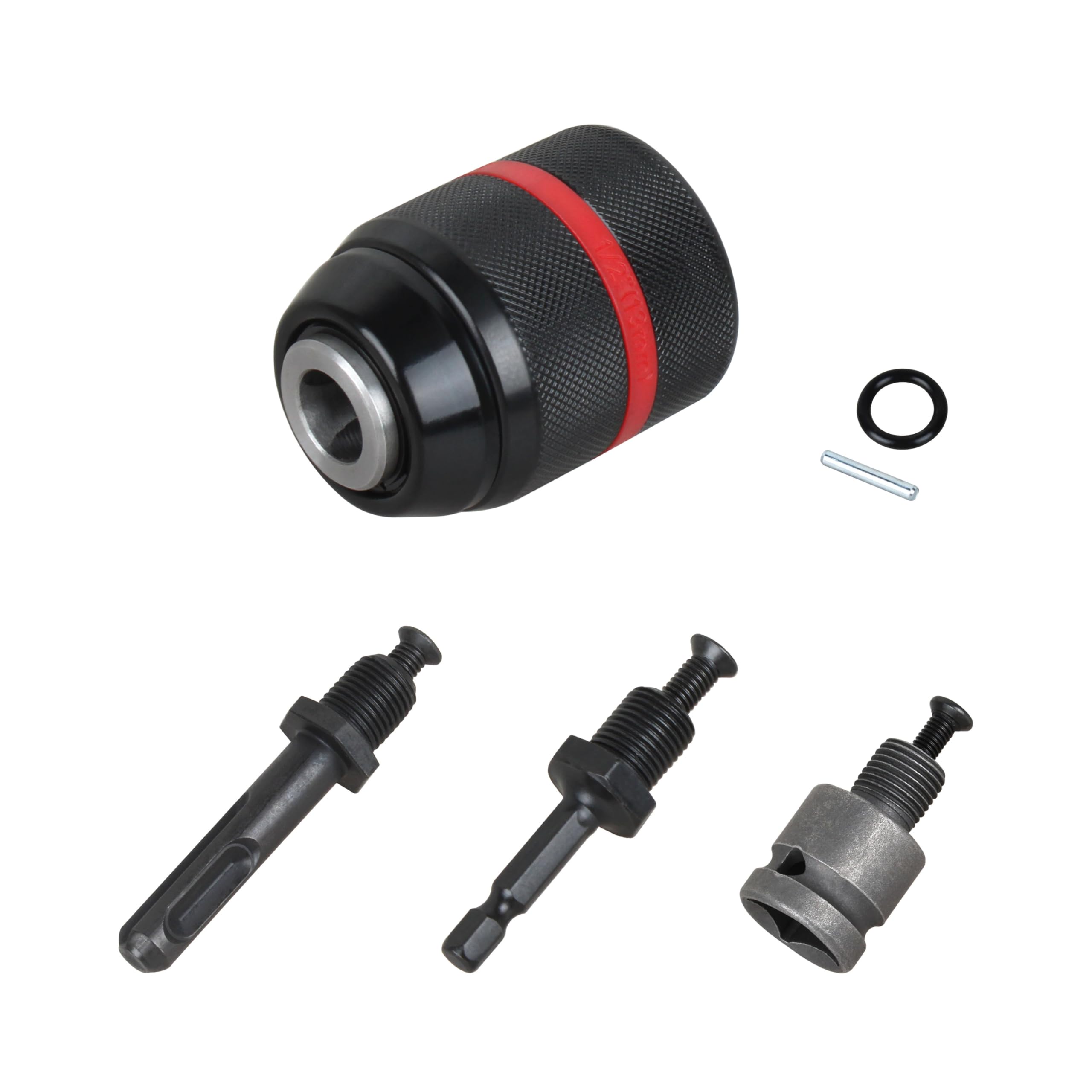 ⭐︎龍⭐︎ Amazon.co.jp: 牙×龍モチーフ シルバー×レッド メンズネックレス