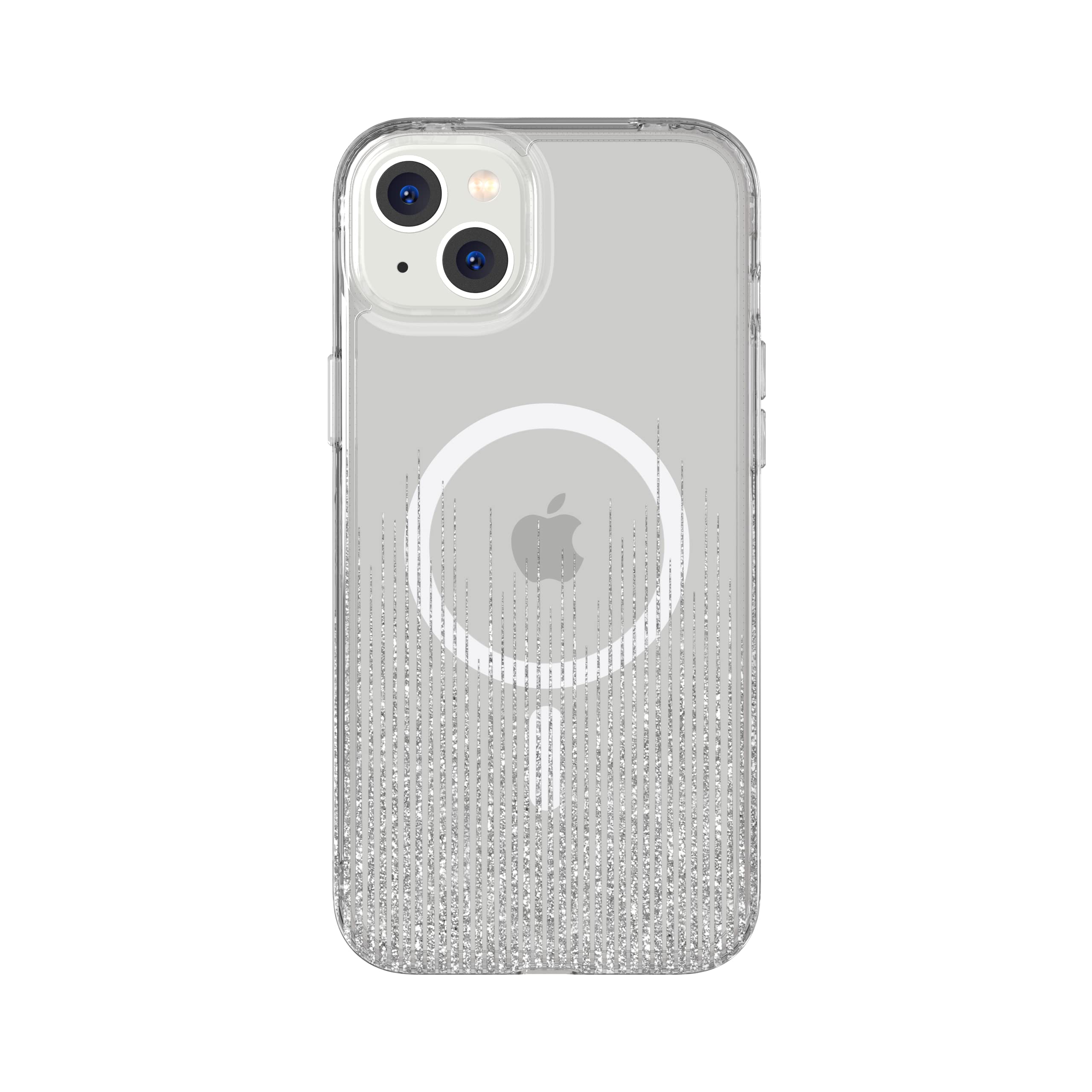 tech21 iPhone 14 Plus Evo Sparkle Compatible with MagSafe – Glittering & Scratch-Resistant Phone Case with 12ft Multi-Drop Protection