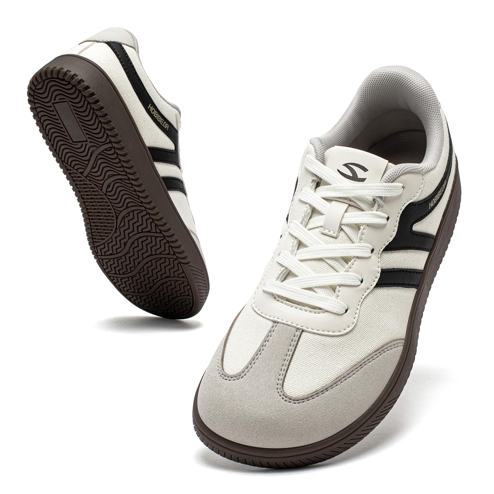 HOBIBEAR Zapatillas de estilo retro para hombre y mujer: zapatillas ligeras y anatómicas para comodidad durante todo el día