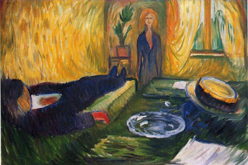 Amazon.co.jp: キャンバス上の絵画 - 4 つの有名なアート油絵 - 殺人者
