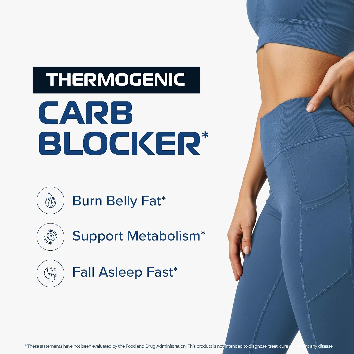 Night Time Fat Burner, Shred While You Sleep, Belly Fat Burner Carb Blocker | Weight Loss Support Supplements, Lose Weight Support Metabolism & Fall Asleep Fast, 120 Nighttime Diet Pills (4 Month Supply)