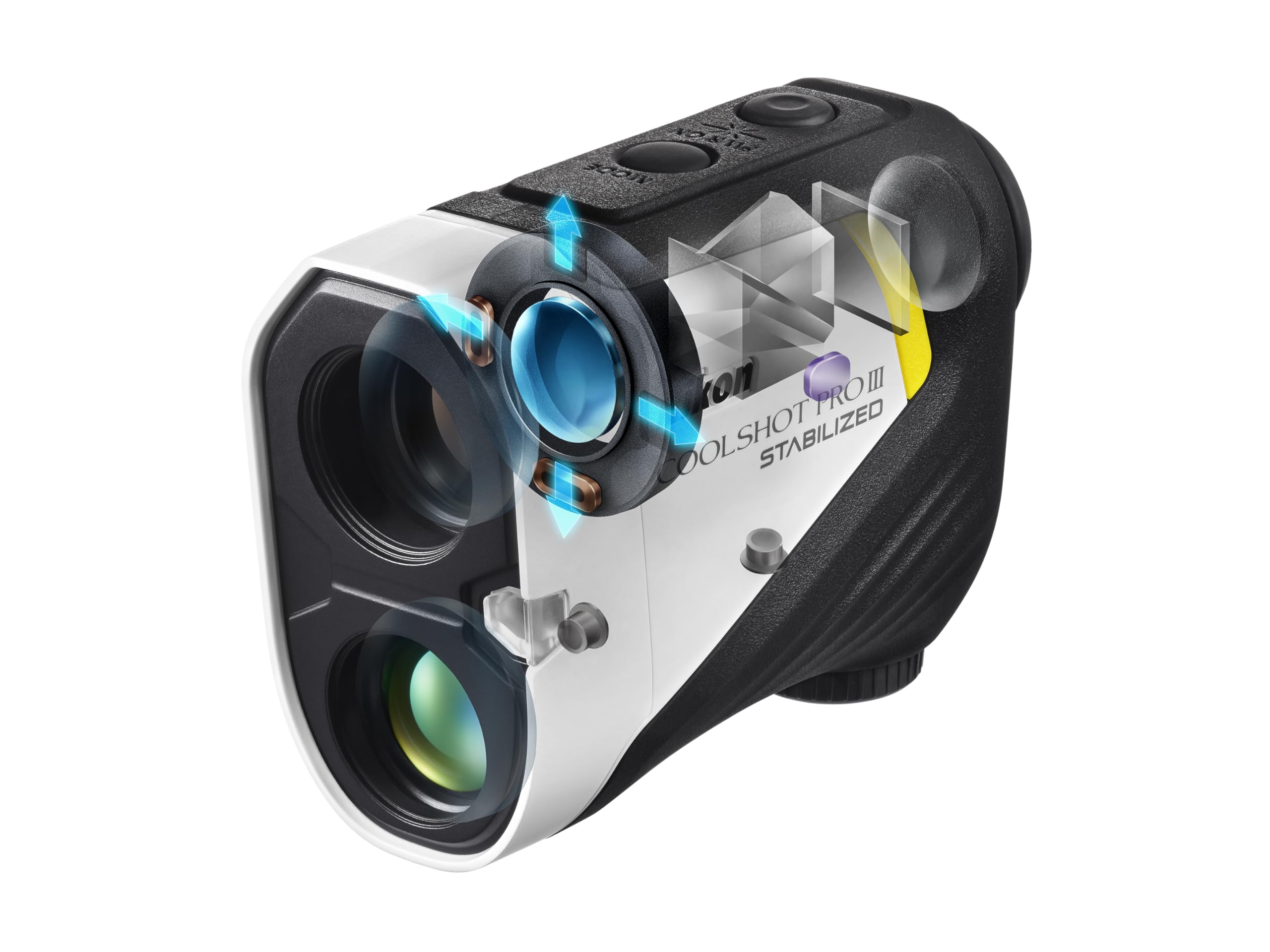 Nikon COOLSHOT PROIII STABILIZED, White : Amazon.co.uk: Sports