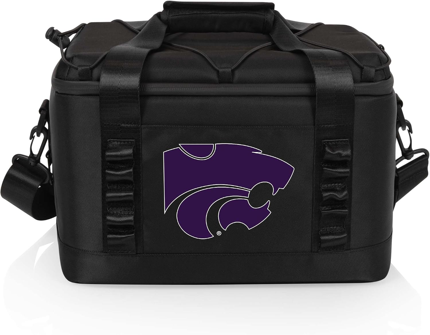 Picnic TIME NCAA Kansas State Wildcats Tarana Superthick Cooler Bag, (Carbon Black)