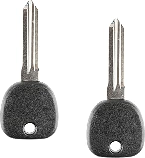 2x Remote Fob Car Transponder Key for Buick Pontiac Saab (B107-PT, PK3 ID13)