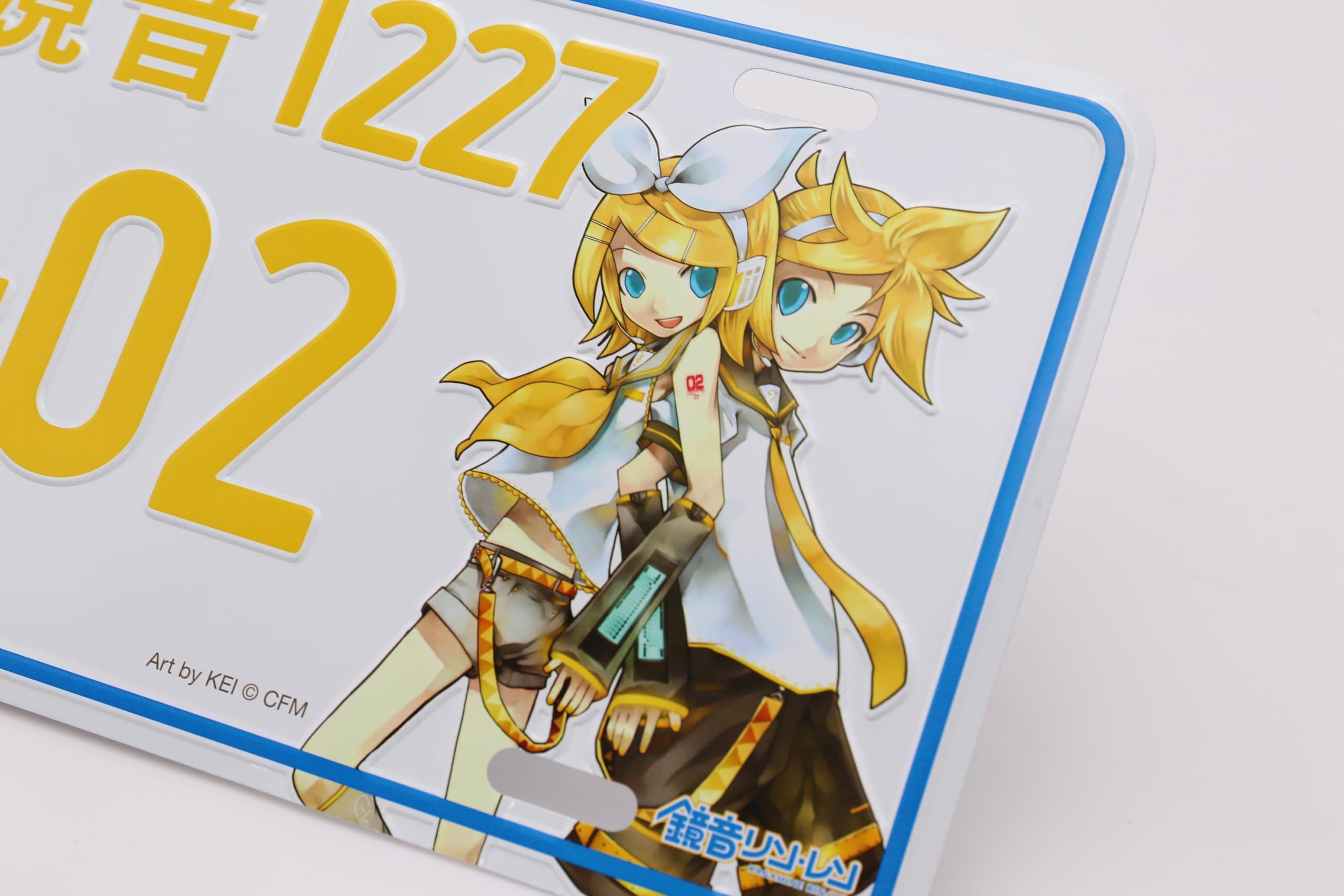 Amazon.co.jp: ダイハツ 初音ミク 鏡音リン・レン ナンバープレート 